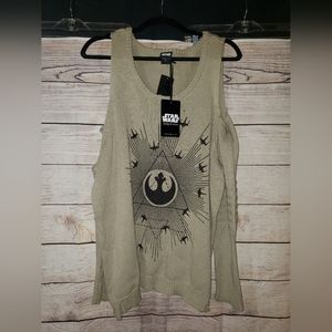 Womens Cold Shoulder Sweater